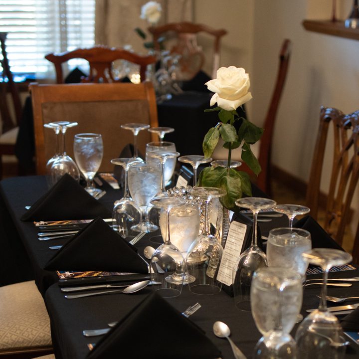 Castle interior Primrose set table separated Castle interior Primrose set table separated